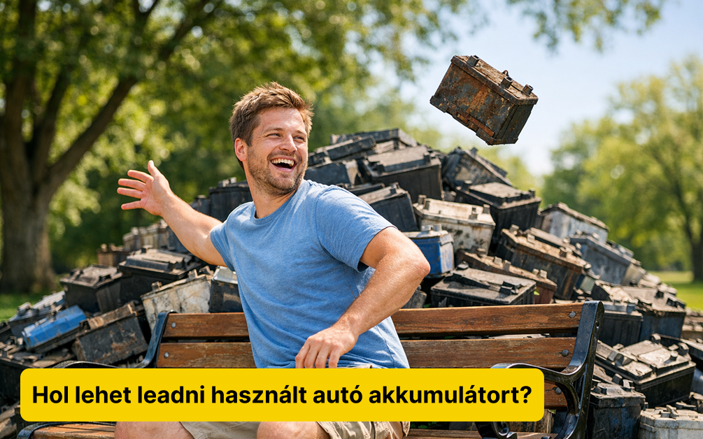 Hol lehet leadni a használt autó akkumulátort Budapesten?