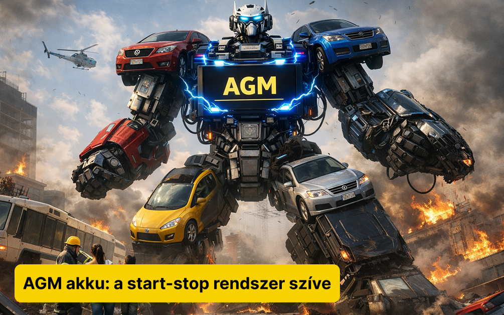 AGM akkumulátor, a start-stop rendszer szíve