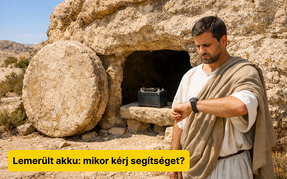 Lemerült akkumulátor: mikor kérj valóban profi segítséget?